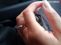 Big Black Cock Ruins Me While Cuck Hubby Drives By Unaware