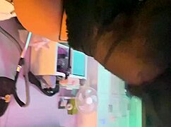 Will This Lingerie Casting Star Suck Cock Then Spread Pussy for Licking?