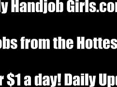 Horny ebony Ayanna gives hot jerk off instructions 🔥💦