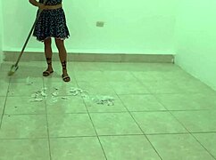 Lazy Latina milf coworker seduces boss's stepson for wild work sex ride.