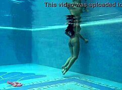 Sazan Cheharda's Naked Pool Tease Swims Seductively