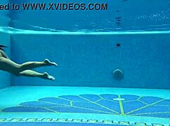 Sazan Cheharda's Naked Pool Tease Swims Seductively