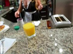 stepmom kymber leigh wakes up craving son's big cock for taboo breakfast missionary