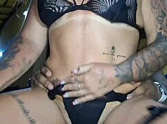 that athletic brazilian milf with big ass and pierced nipples gets her pussy stuffed