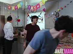 stepsons fulfilling liv's birthday wish with wild hardcore pounding?