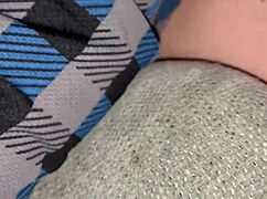 blonde 18yo takes double creampie daddy style