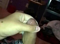 check this slow mo cumshot exploding from my throbbing cock, so thick and messy