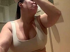 The motel manager sneaks peeks at me naked in the shower while I pretend not to notice