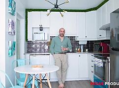 la petite blonde 18+ gags on big cock in american pie remake choke fest