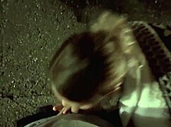 Wife flashes tits publicly before rough bent over orgasm rush