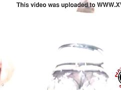 Submissive Pornstar's Big Natural Tits Spanked in BDSM Deepthroat Session