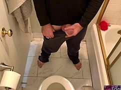 stepmom erin electra strokes stepson till he cums hard in her mouth!