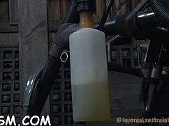 Redhead Slave Toys Tight Vagina Seductively