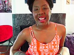 POV Licking Pretty Barefoot Cutie Interview