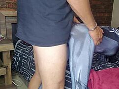 grace as spidergirl bends over takes anal creampie filling her tight ass