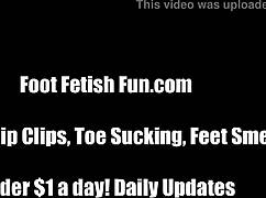 hey get down there and worship these perfect feet like you mean it