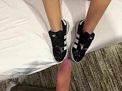 STOP FUCKING MY WIFE! stranger rams cock down her throat pov