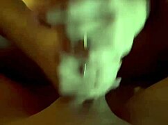 Milf wife tattooed latina filled with cum after massage