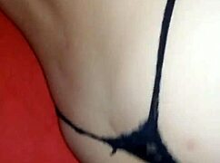 Naughty Colombian bride babe spreads ass and toys her fat pussy wildly