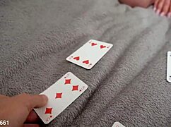 stepsis lost strip game, now deepthroats with cum gulp! 🔥 eva barbie