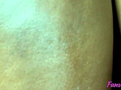 Chubby African Girl Rides Massive BBC Closeup