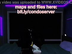 ROBLOX SLUT SUCKS HUGE COCK DEEP