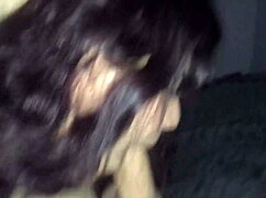 step sister loves sucking big cock deep before bending over for hard fuck