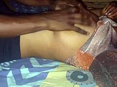 yo check out me massaging my girlfriend's big see-through bra tits