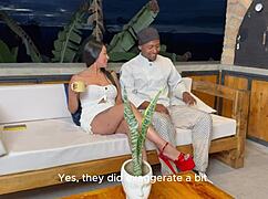 big titted latina milf slides chef's huge bbc into her tight wet pussy