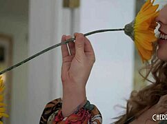 big tits lena paul spreads n lets troy lick her hairy pussy... bbc fucks next!