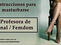 spanish anal joi femdom teacher hypnotizes hands-free orgasm