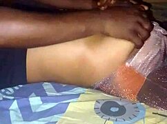 yo check out me massaging my girlfriend's big see-through bra tits