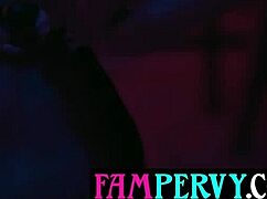 Naughty Nurse Ellie Tay Licks Stepsons Monster Cock Pierced Nipples?