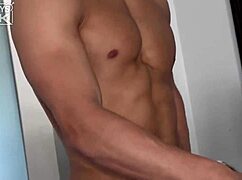 handsome guy pounds this cute girl's tight pussy just right