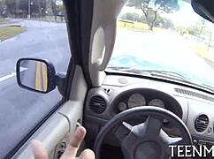 Street teen Lucy Tyler loves hardcore money fuck