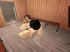 ROBLOX KITTEN GETS FUCKED HARD IN DOMINATION PLAY