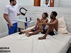 victoria ferraz squirts multiple times taking tons of cum backstage