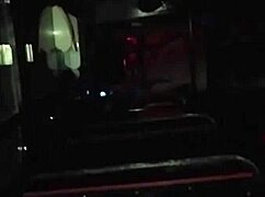 Latina rides big black cock on bus seat gets expelled to cabin fuck