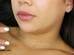 uh cute latina model showin off her sexy body in this photoshoot