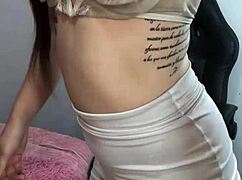 beautiful young teen's big tits shine bright