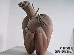 hey, you seeing this big ass latina in heels get fucked hard by black cock?