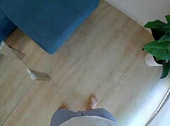 stepmom feels bad for stepson so she rides his cock rough