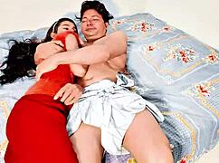 Cute brunette girlfriend Sistya spreads hairy pussy wide for deep solo fingering close-up