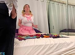 devout stepdaughter finds anal loophole lesson