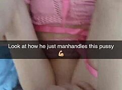 Richelle Rose Cheating GF Snapchat Pet Cumslut Bent Over Huge Cock Creampie Humiliation