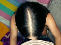 Colombiana Artemisa74 deepthroats fiercely for modeling job