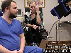 Ava Siren se lasă în genunchi suge pulă adânc apoi pizda umplută cu spermă POV