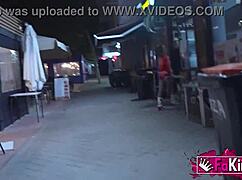 Harley Quinn cosplay blows unsuspecting street dudes wildly