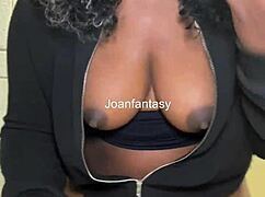 Joanfantasy Plugs Ebony Ass Dildos Pussy Bathroom Solo Tease