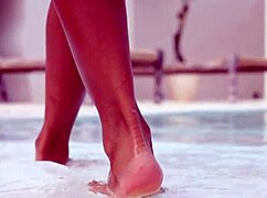 Tanned Slut Putri Cinta Spreads Tight Wet Asshole and Pussy